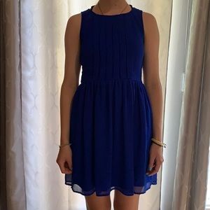 Cobalt blue dress from Delia
